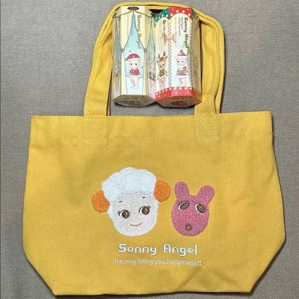 Sonny angels Christmas series with tote bag
